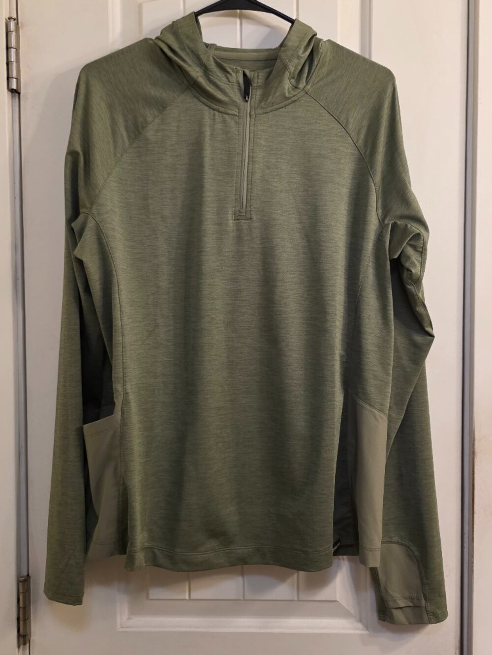 Orvis Women's Pro Sun Hoodie - Large, olivine color
